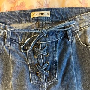 Ulla Johnson wide leg jeans size 2